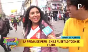 Habla el pueblo: La previa Perú - Chile al estilo Todo se Filtra