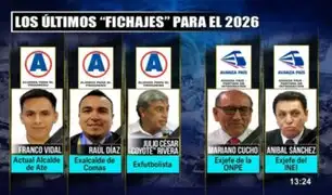 Con miras al 2026: Conozca los últimos "fichajes" de los partidos políticos