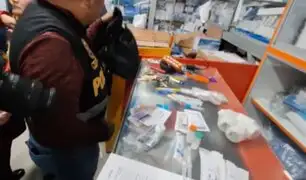 Cercado de Lima: intervienen galería donde comercializaban potente fármaco “fentanilo”