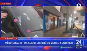 Investigan atentado que dejó un muerto y un herido en Chorrillos: Crimen sería por ajuste de cuentas