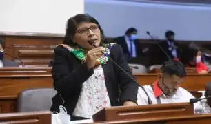 Margot Palacios cuestiona a Perú Libre por no firmar moción de censura contra Morgan Quero y Ángela Hernández