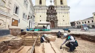 Municipio de Lima y Congregación Franciscana en disputa por obras en plazuela San Francisco