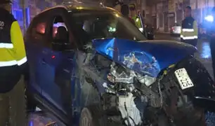 Conductor en aparente estado de ebriedad provoca accidente en La Victoria