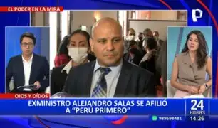 Alejandro Salas: Exministro de Pedro Castillo se suma al partido de Martín Vizcarra
