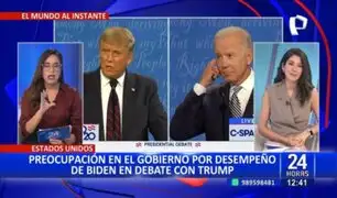 EE.UU: Preocupación entre demócratas por actuación de Biden en debate presidencial