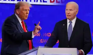Donald Trump tras debate presidencial en EEUU: "El problema de Joe Biden es su incompetencia"