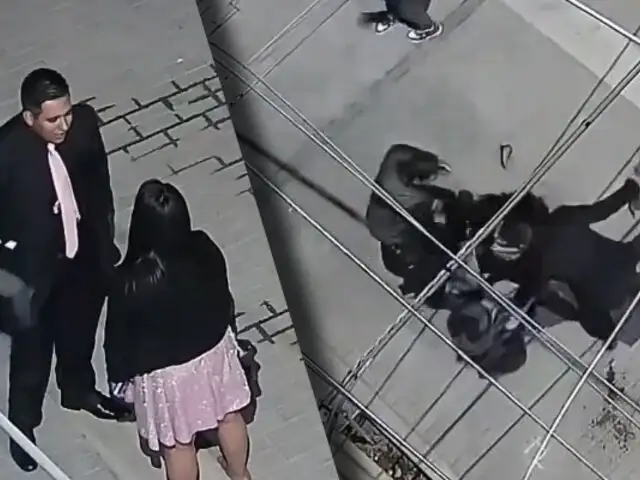 ¡Lo defendió a puño limpio!: Mujer se enfrenta a ladrones que intentaron asaltar a su pareja.