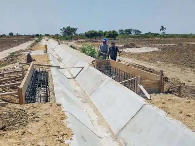 Piura: Gobierno beneficiará a 1,431 familias productoras con siete proyectos de infraestructura agrícola mejorada