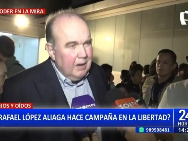 Rafael López Aliaga prefiere cumplir sus promesas como alcalde antes de pensar en postular a la presidencia