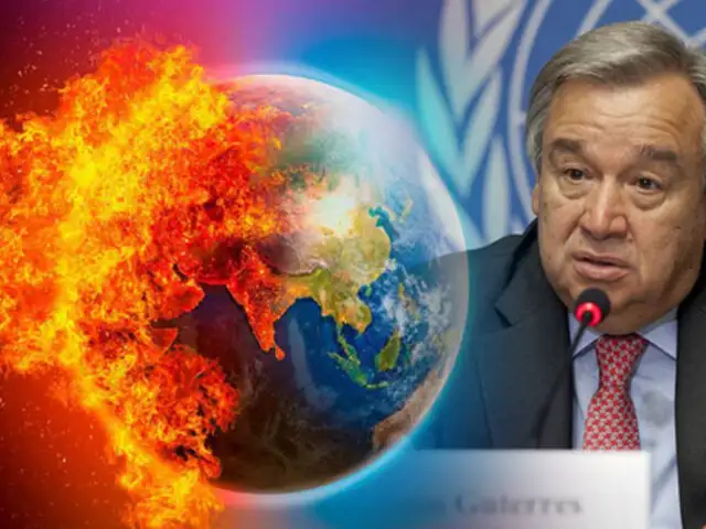 ONU advierte de un "infierno climático" en el mundo: Olas de calor rompen récords globales