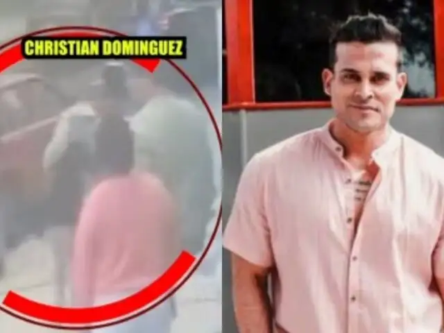 Christian Domínguez confirma que fue abordado agresivamente por reporteros: "Pudo pasar una desgracia"