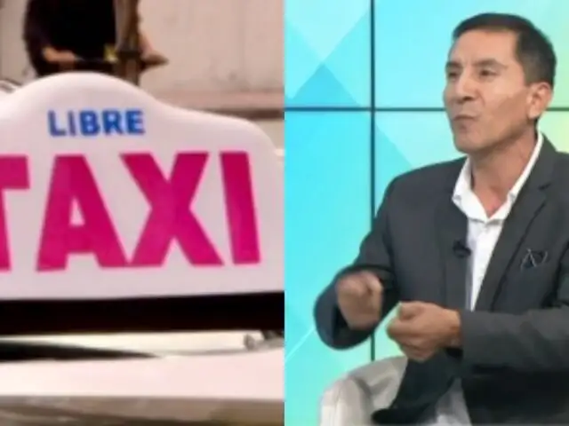 Genaro Aldave: “El problema es la competencia desleal. Ahora el trabajo de taxista ya no es una labor digna”