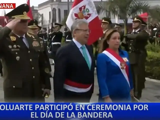 Dina Boluarte lideró ceremonia del 144º aniversario de la Batalla de Arica