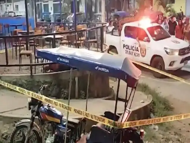 Policía asesina a un hombre disparándole en la cabeza mientras bebían en un restobar en Tarapoto