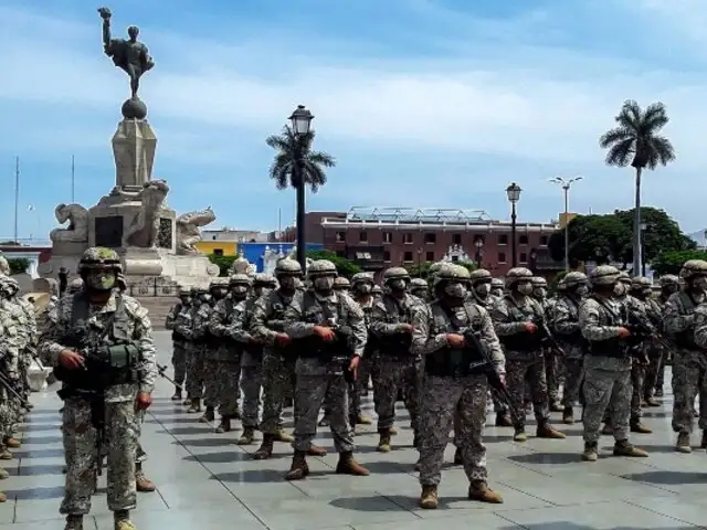 Trujillo: Ejército desplegará seguridad en colegios ante crecientes casos de extorsión