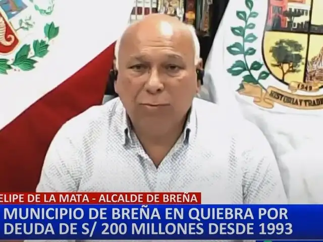 Municipio de Breña tiene deuda de más de 200 millones de soles acumulada desde 1993