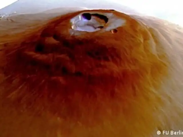 Descubren agua helada en Marte: “pensábamos que era imposible”