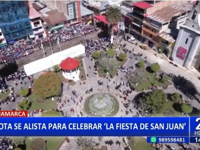 Cajamarca: Chota se alista para celebrar la Fiesta de San Juan