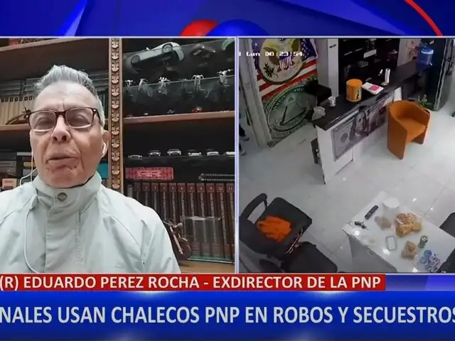 Eduardo Pérez Rocha: "Solo tiendas autorizadas pueden vender indumentaria policial”