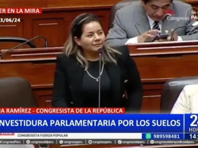 Tania Ramírez: "Estamos jodi... económicamente por los pésimos ministros tuvimos en su momento"