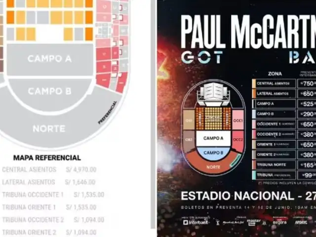 Concierto de Paul McCartney:  confusión y malestar de fans en preventa de entradas