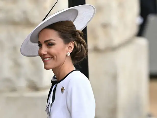Reino Unido: princesa Kate realiza su primera aparición oficial tras su diagnóstico de cáncer
