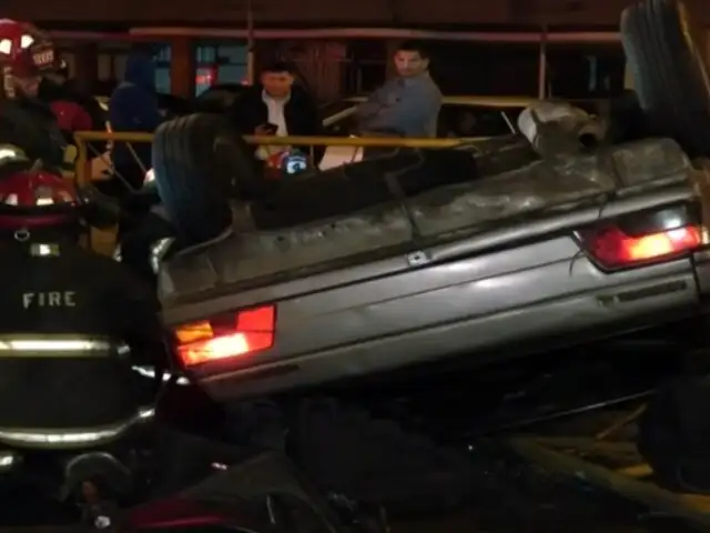 Conductor muere tras despistarse con su vehículo en San Isidro