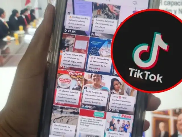 Peruanos están entre los usuarios que más consumen videos en TikTok