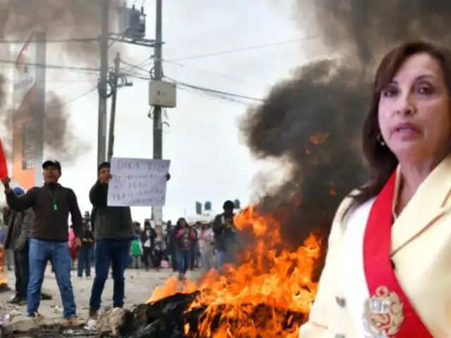 Dina Boluarte: denuncian a jefa de Estado ante la Corte Penal Internacional por muertes en protestas