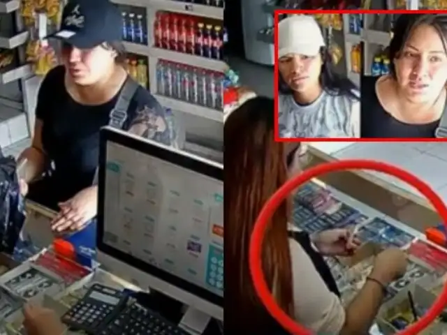 Lo usaron como distracción: mujeres asaltan minimarket bajo la modalidad del 'billete falso'