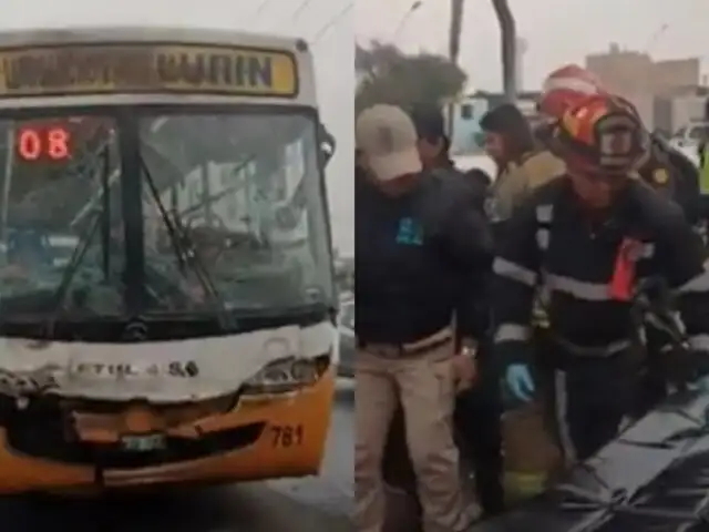 Accidente en Chorrillos: más de 30 heridos deja choque de dos buses de transporte público