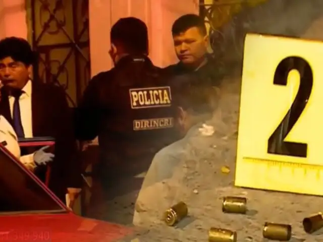 ¡Dispararon sin control!: Banda de delincuentes se enfrentaron a balazos con policías en La Victoria