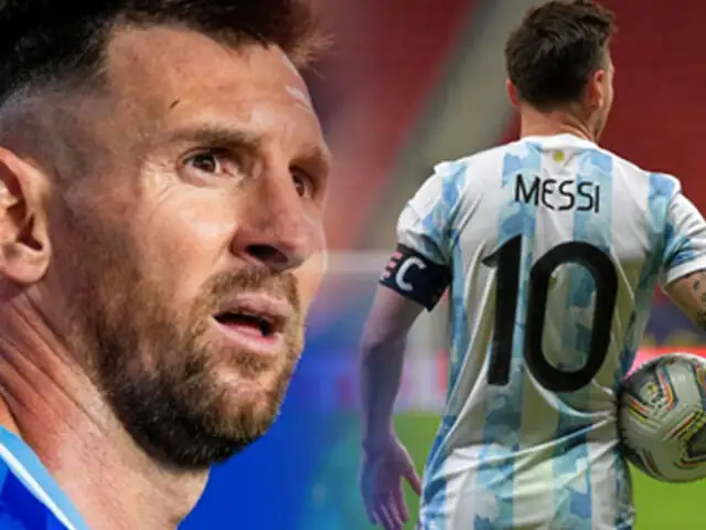 Perú vs. Argentina | Messi con problemas en el abductor derecho: “espero que no sea grave”