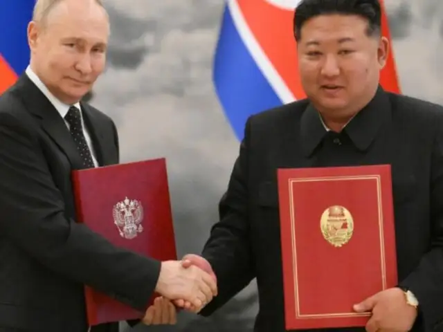 Vladimir Putin y Kim Jong-un firman acuerdo estratégico en medio de la guerra con Ucrania