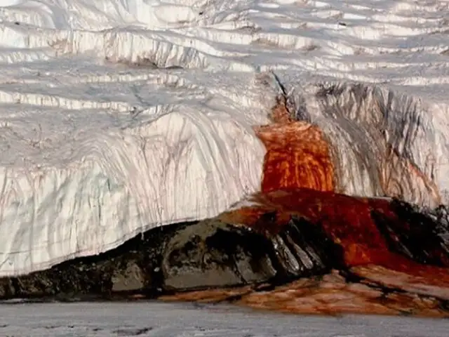 Cataratas de sangre: ¿de qué trata este gran misterio de la Antártida?