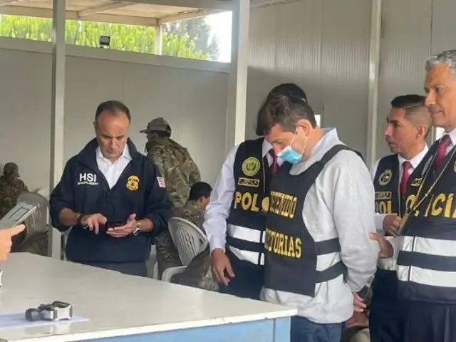 Alejandro Sánchez: Dueño de la casa de Sarratea llegó al Perú para cumplir prisión preventiva