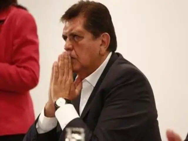 Alan García: Poder Judicial admite demanda que busca anular acceso a celulares de expresidente