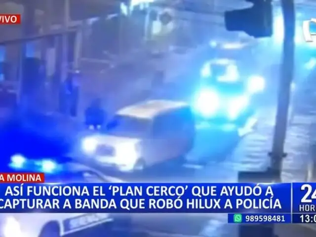 La Molina: así funciona el 'plan cerco' que ayudó a capturar a banda que robó camioneta a policía
