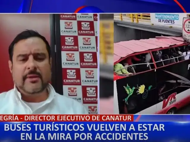Tito Alegría critica falta de fiscalización tras accidente de bus panorámico