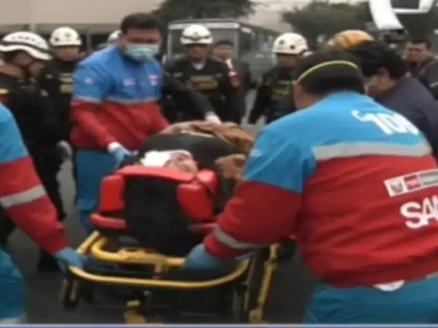Familia de víctima de accidente en cercado de Lima pide apoyo para trasladarlo a hospital
