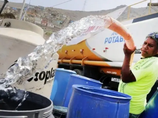 Sedapal: estos son los distritos donde habrá corte de agua este 25 y 26 de junio