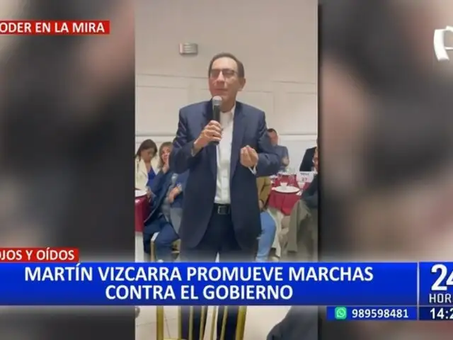 Martín Vizcarra anuncia que participará de la marcha en contra del gobierno: "Estaré presente"