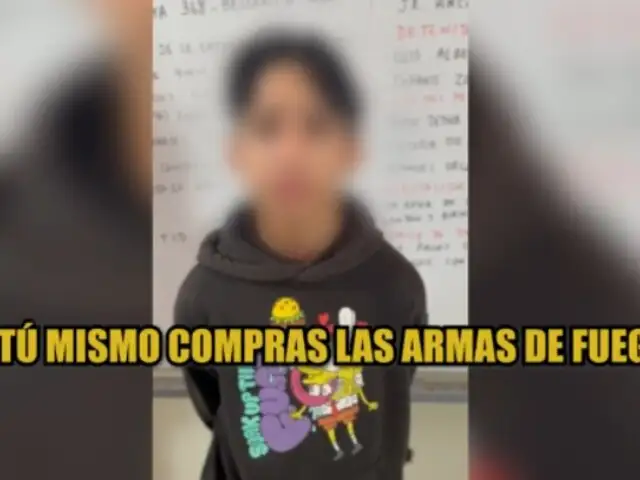 Detienen a menor de 13 años acusado de asesinar a tres personas en el Callao