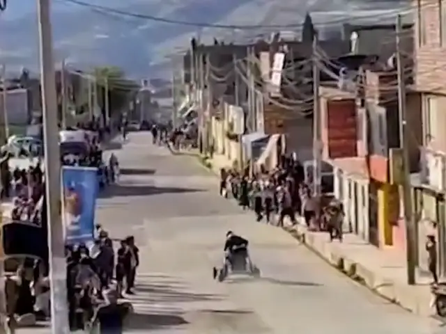 Ayacucho: carrera de “autos locos” termina con 7 heridos
