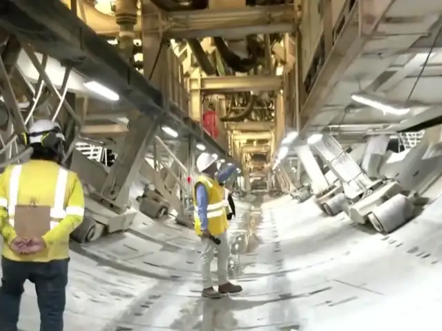 Obras de la Línea 2 del Metro de Lima continúan inconclusas