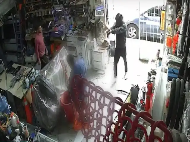 Asesinan a hombre cuando compraba en tienda de autopartes de Huacho
