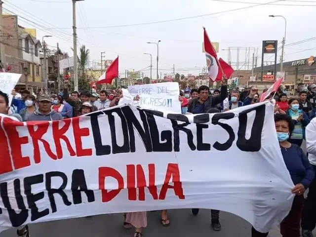Dina Boluarte: organizaciones regionales anuncian marcha contra el gobierno el 27 y 28 de julio