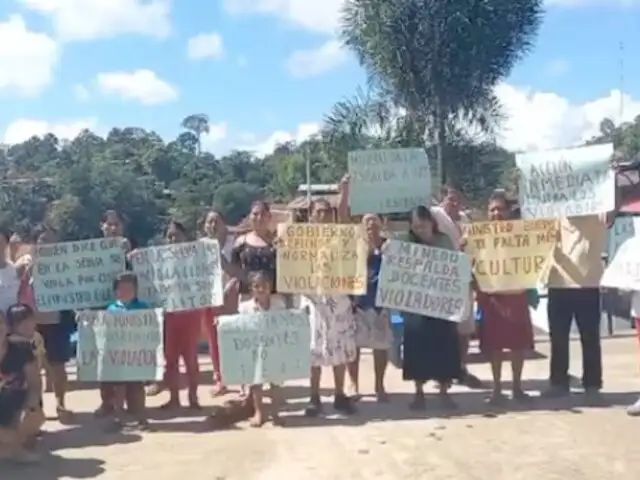 Fiscal de Condorcanqui: comunidades indígenas obstaculizan captura de violadores de niñas awajún
