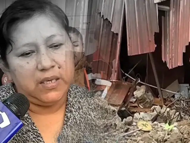 Siete viviendas resultaron afectadas tras derrumbe debido a humedad y lluvia en Mi Perú
