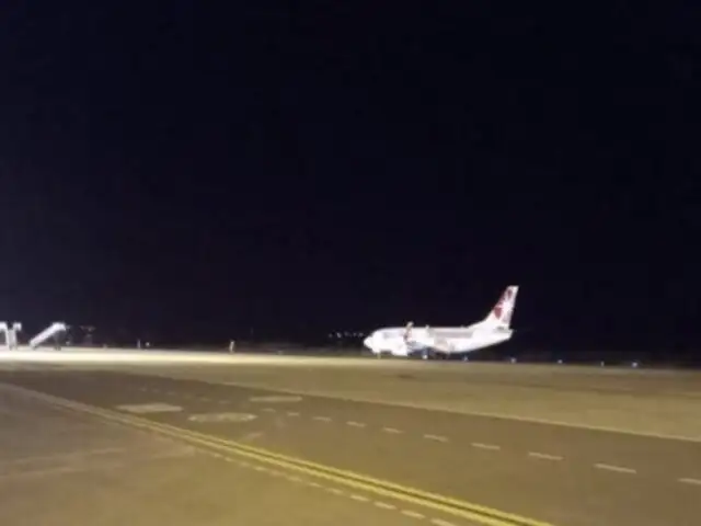 Corpac: aeropuerto de Tarapoto operativo tras solucinarse fallas en luces de la pista de aterrizaje